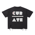 "Curate Culture" Distressed T-Shirt
