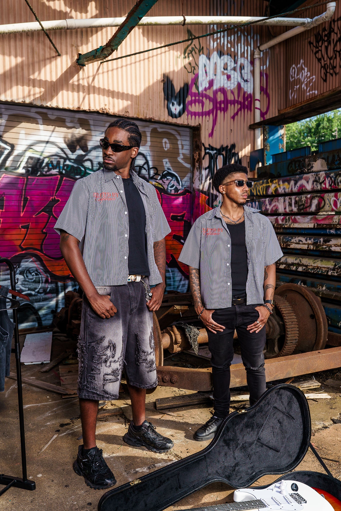 "Crafted By Confidence" Oversized Shirt