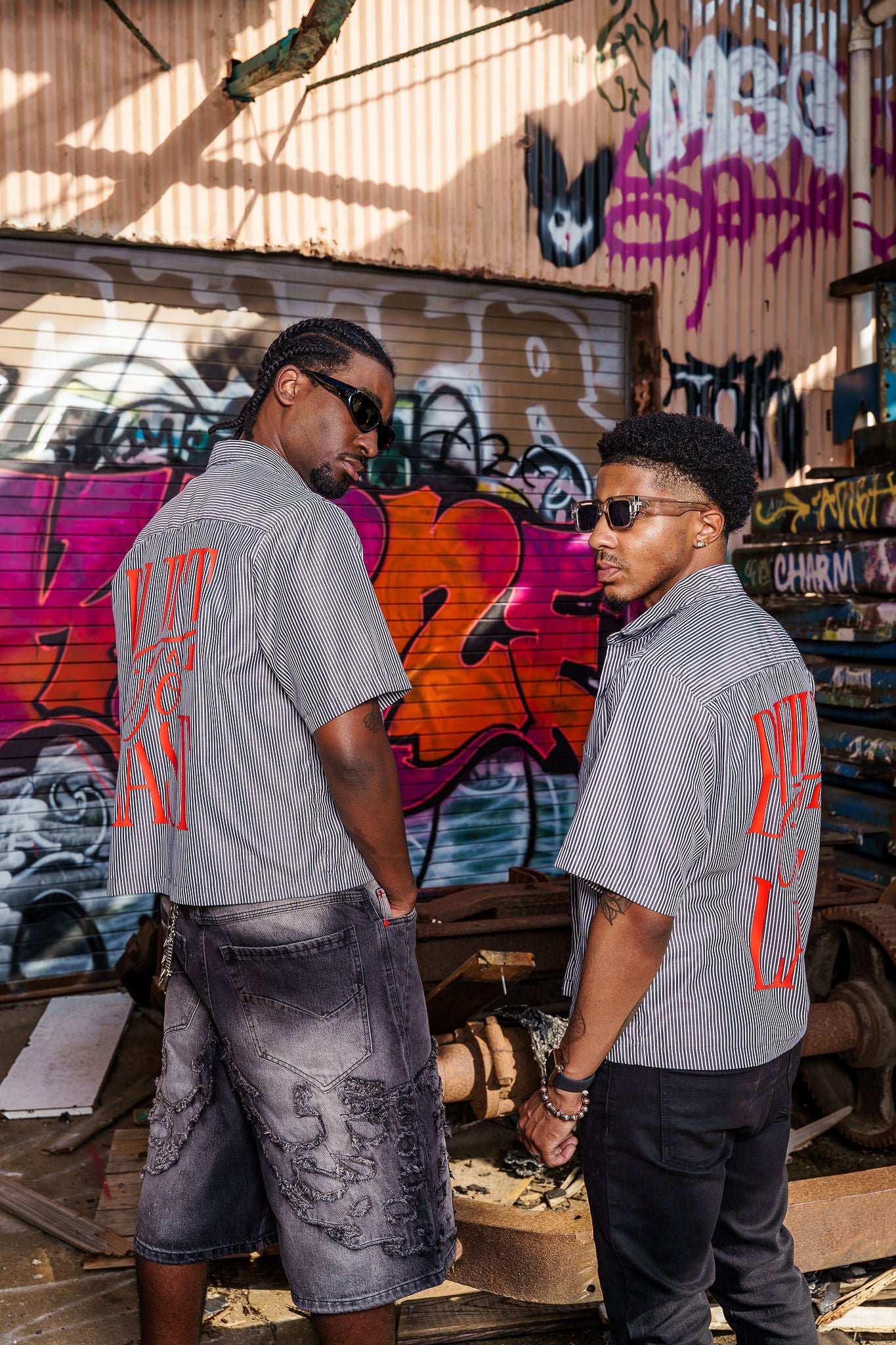 "Crafted By Confidence" Oversized Shirt