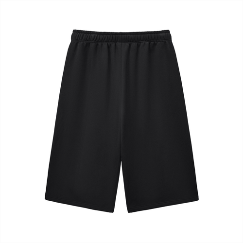 "DMV JAM" Relaxed Drawstring Three-quarter Sweatpants