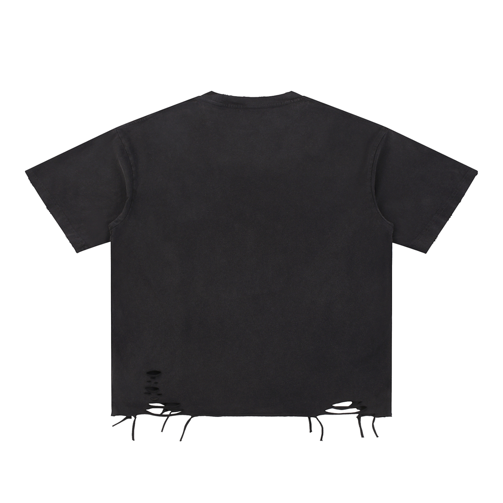 "Curate Culture" Distressed T-Shirt